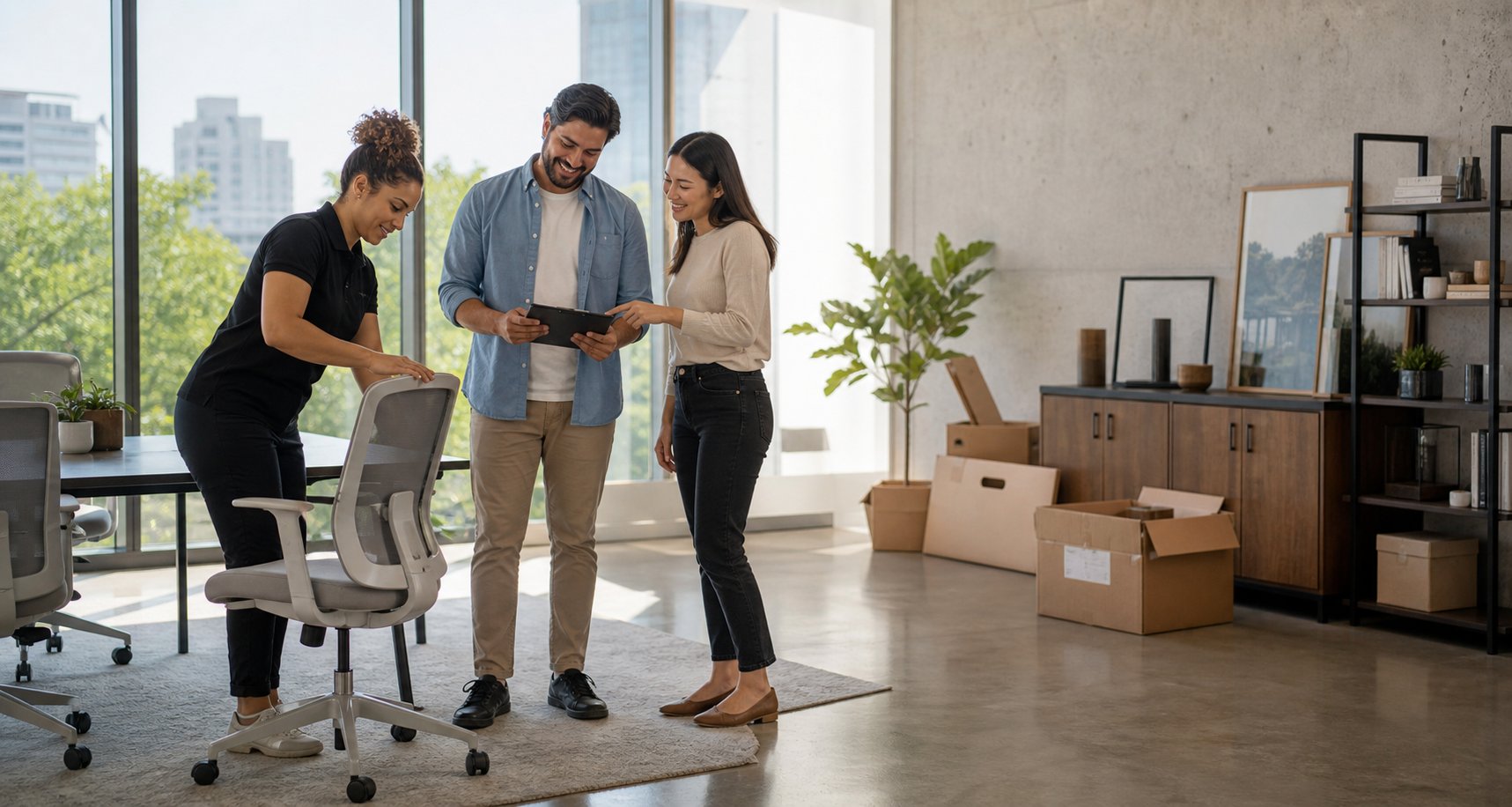 Austin storage and setup project planning with a service team