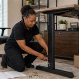 Office furniture assembly