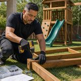Outdoor and playset assembly